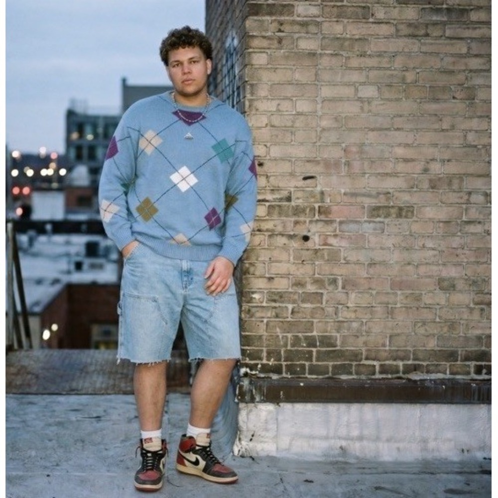 VTG 90's Colours By Alexander Julian Crew Neck Argyle Sweater VTG Size 2X